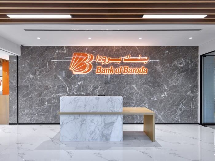 办公室设计装修|迪拜巴罗达银行