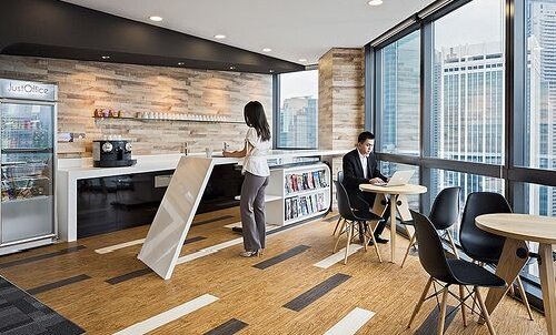 怎样将办公室的一角装饰出咖啡馆的感觉？可以怎样布置？