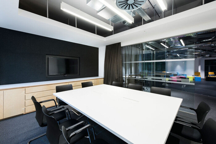 Wipro 数字办公室设计，体现出空间灵活性