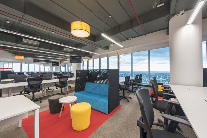 电子商务公司办公室设计， 设计出舒适开放的办公室环境