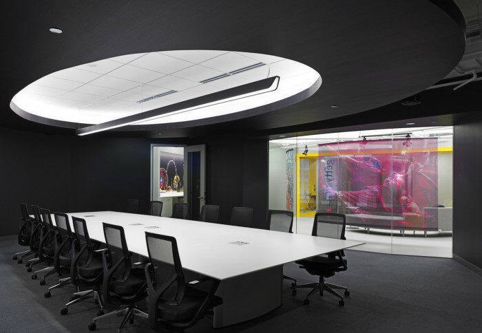 盖蒂影业公司办公室设计，创造一个温和的办公环境
