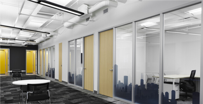 盖蒂影业公司办公室设计，创造一个温和的办公环境
