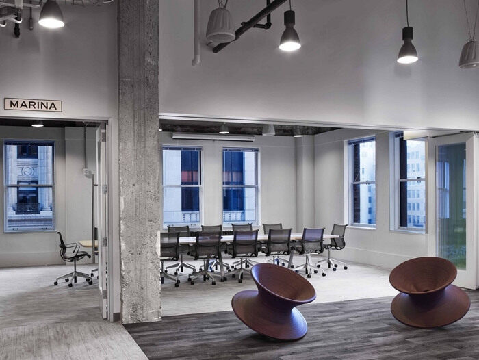 Expedia 新旧金山办公室设计，灵活性办公环境