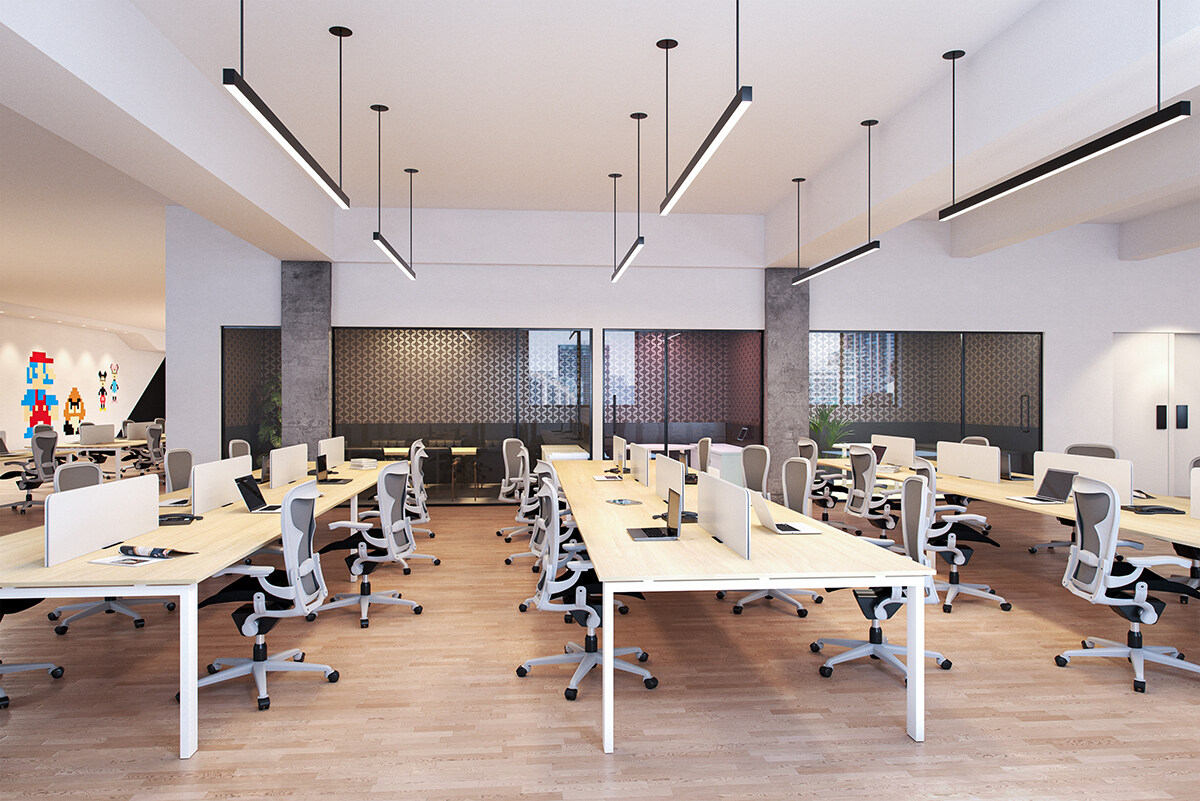 如何让企业办公室装修设计的更加富有创意感