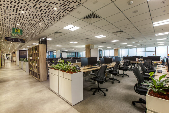 如何利用绿色环保体现出办公室装修设计效果