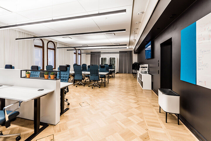 现代办公室装修设计效果，为空间带来美好环境
