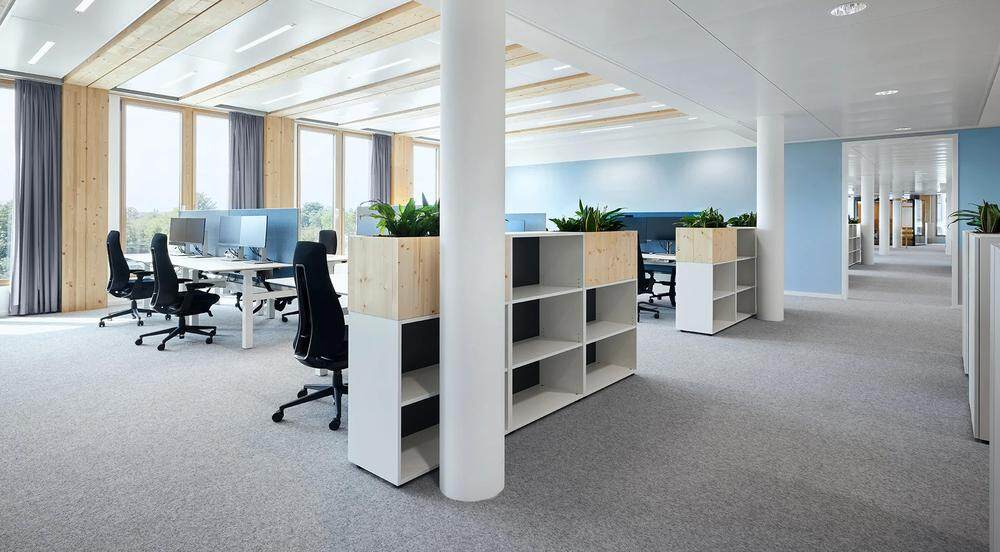 融入自然元素与绿色概念丨办公室装修设计公司